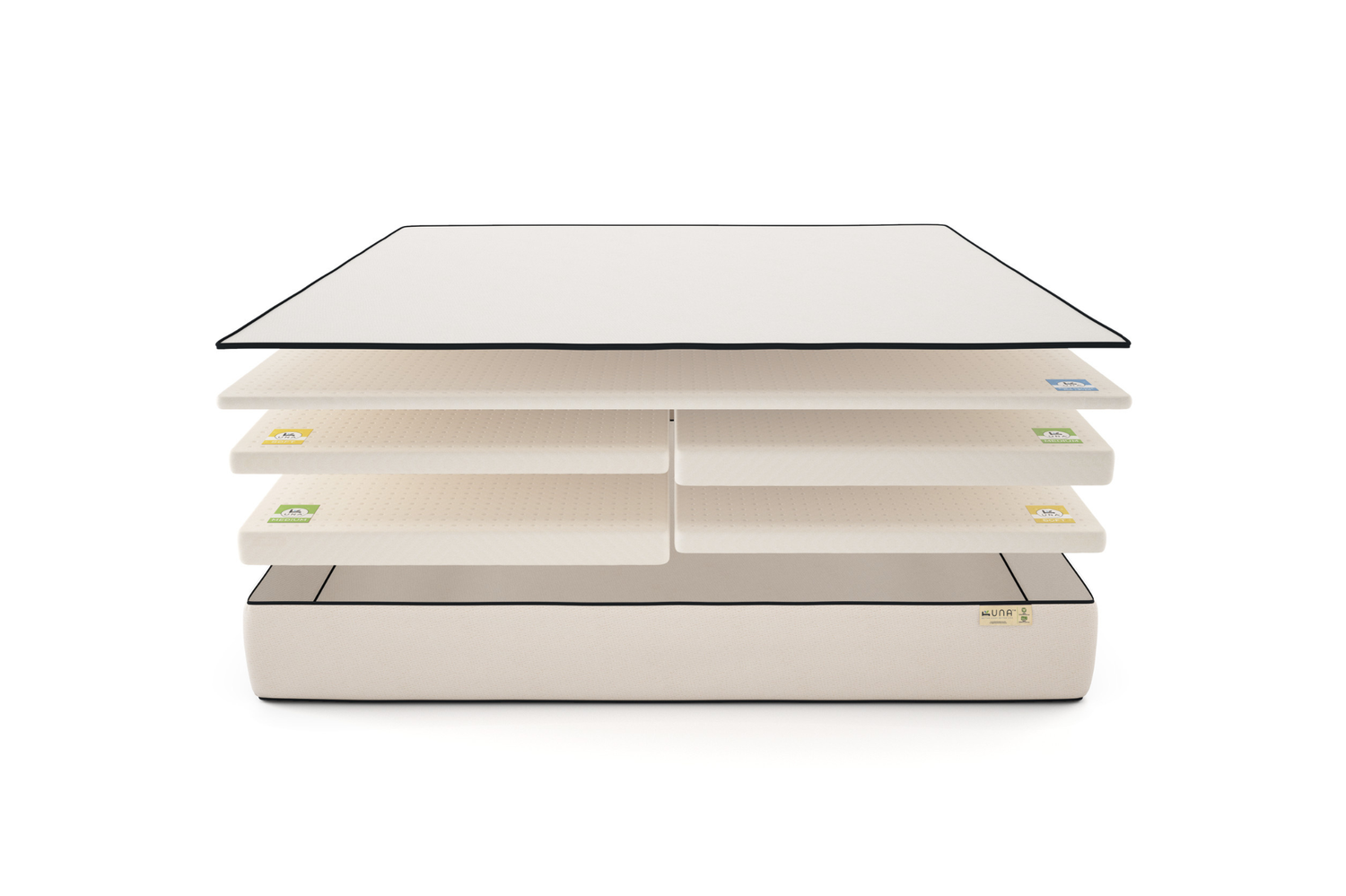 The inside of the Una_Mattress_Organic_Mattress_Essential